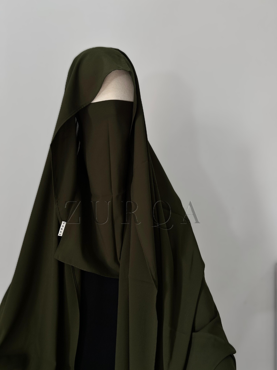 Large hijab-niqab